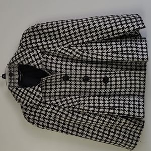 Briggs New York houndstooth Jacket